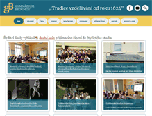 Tablet Screenshot of gybroumov.cz
